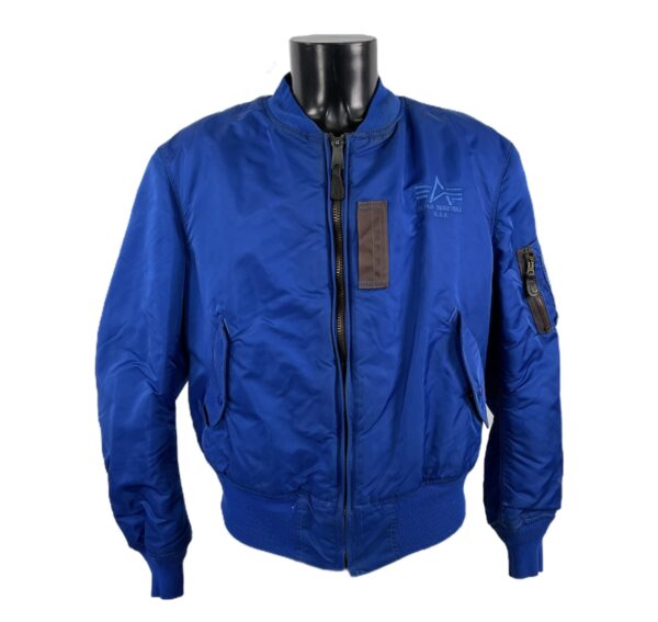 Giubbotto bomber Alpha Industries vintage blu elettrico da uomo