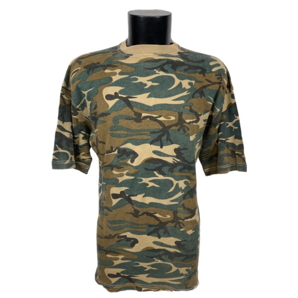 T-shirt militare vintage da uomo