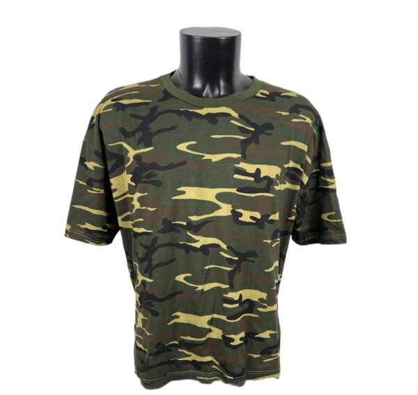 T-shirt militare vintage da uomo