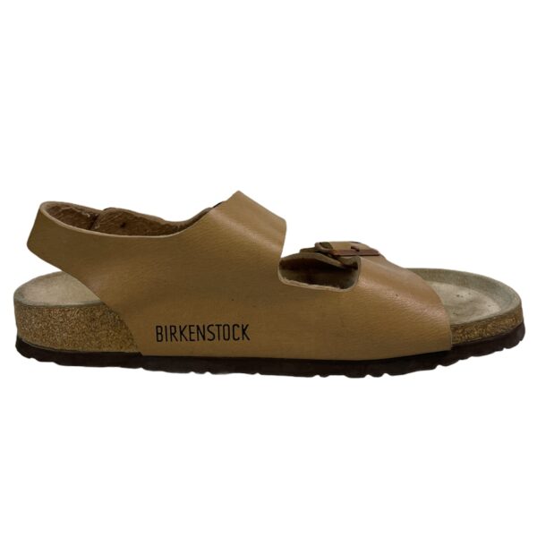 Sandalo Birkenstock vintage di pelle begie