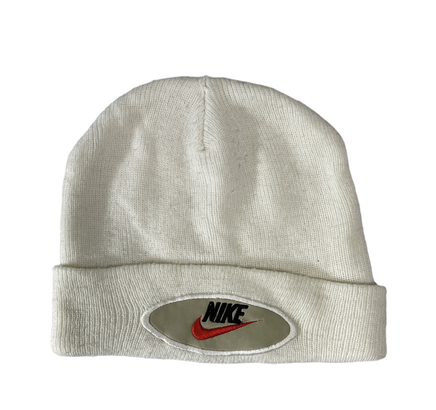 Cappello vintage da uomo di lana bianco di marca Nike