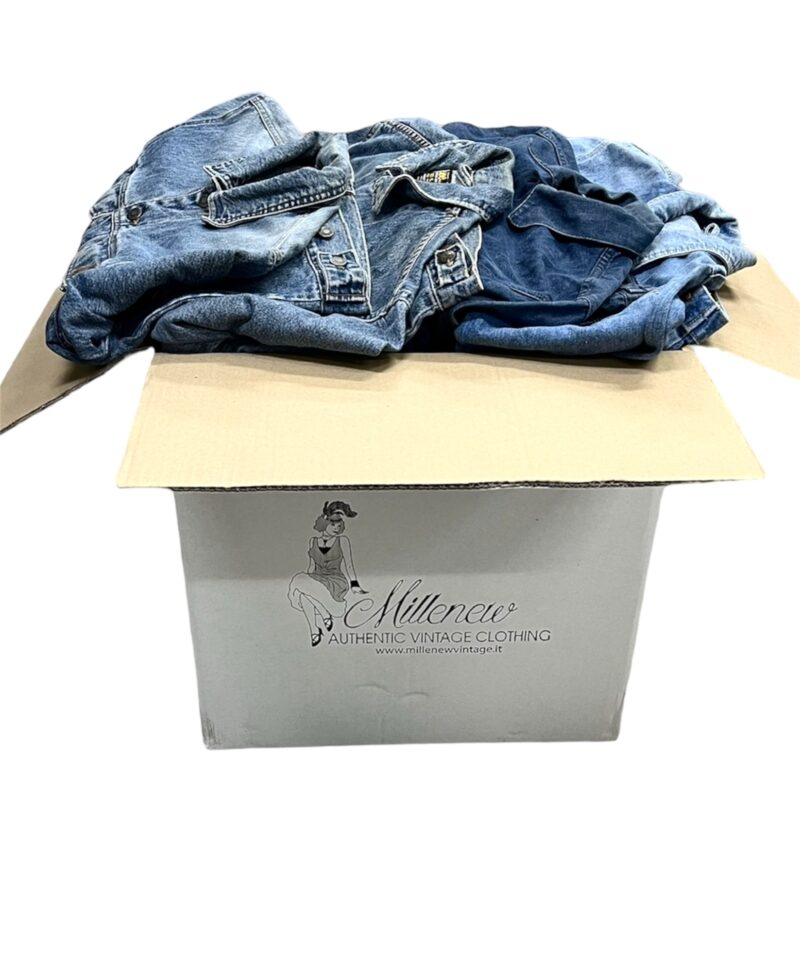 Vintage Giubbotti Jeans Anni 80/90 – BOX 25 KG