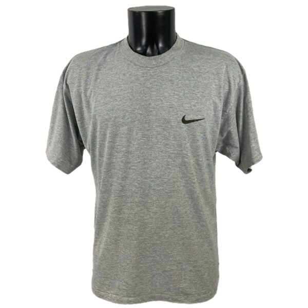 T-shirt Nike vintage grigia da uomo