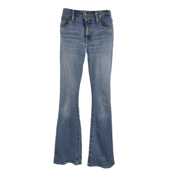 Jeans vintage a zampa da donna